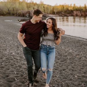 Vici Plaid Smocked Top